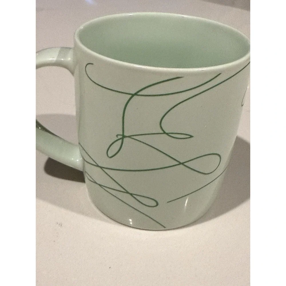 STARBUCKS Holiday 2020 Mug Mint Green Swirl Mermaid Siren Logo Coffee Cup 12 oz